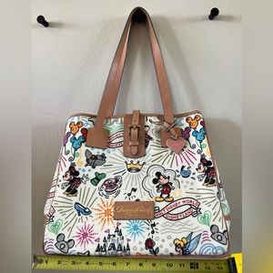 Disney Sketch Dooney & Bourke Tote Bag